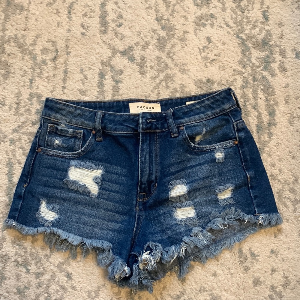 Pac Sun festival Jean shorts